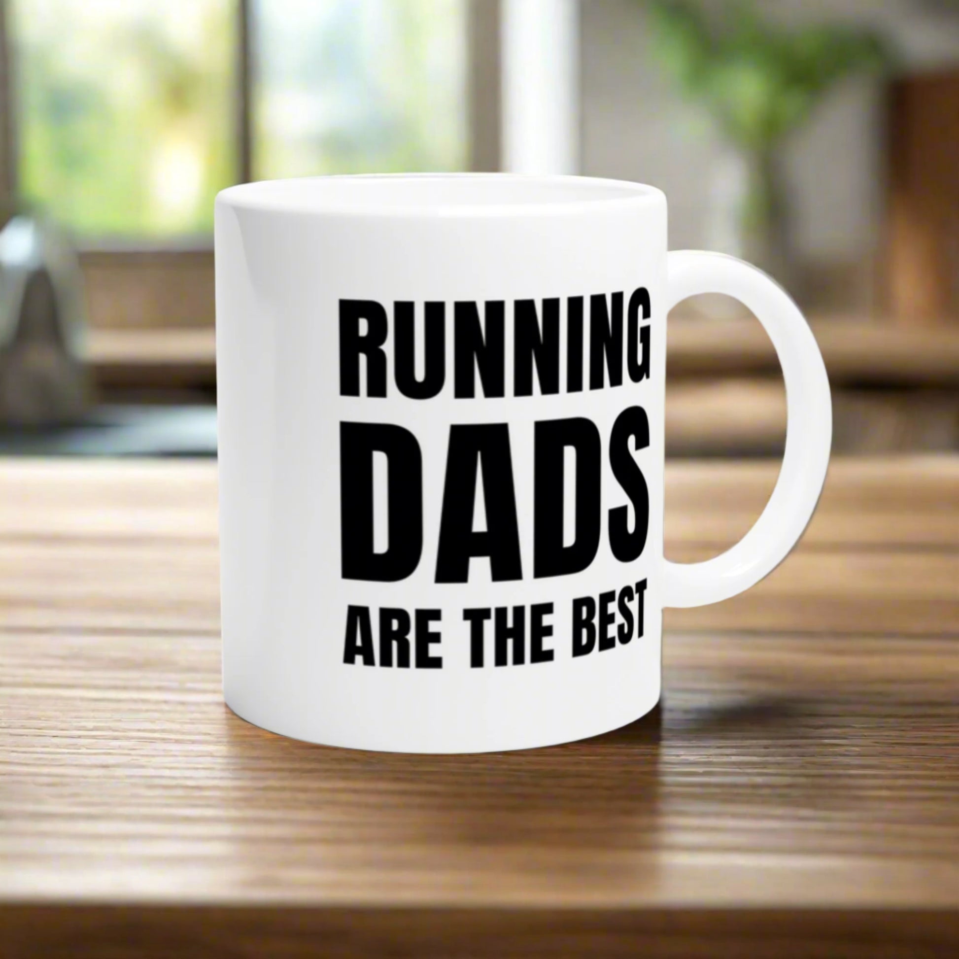 running themed coffee mug