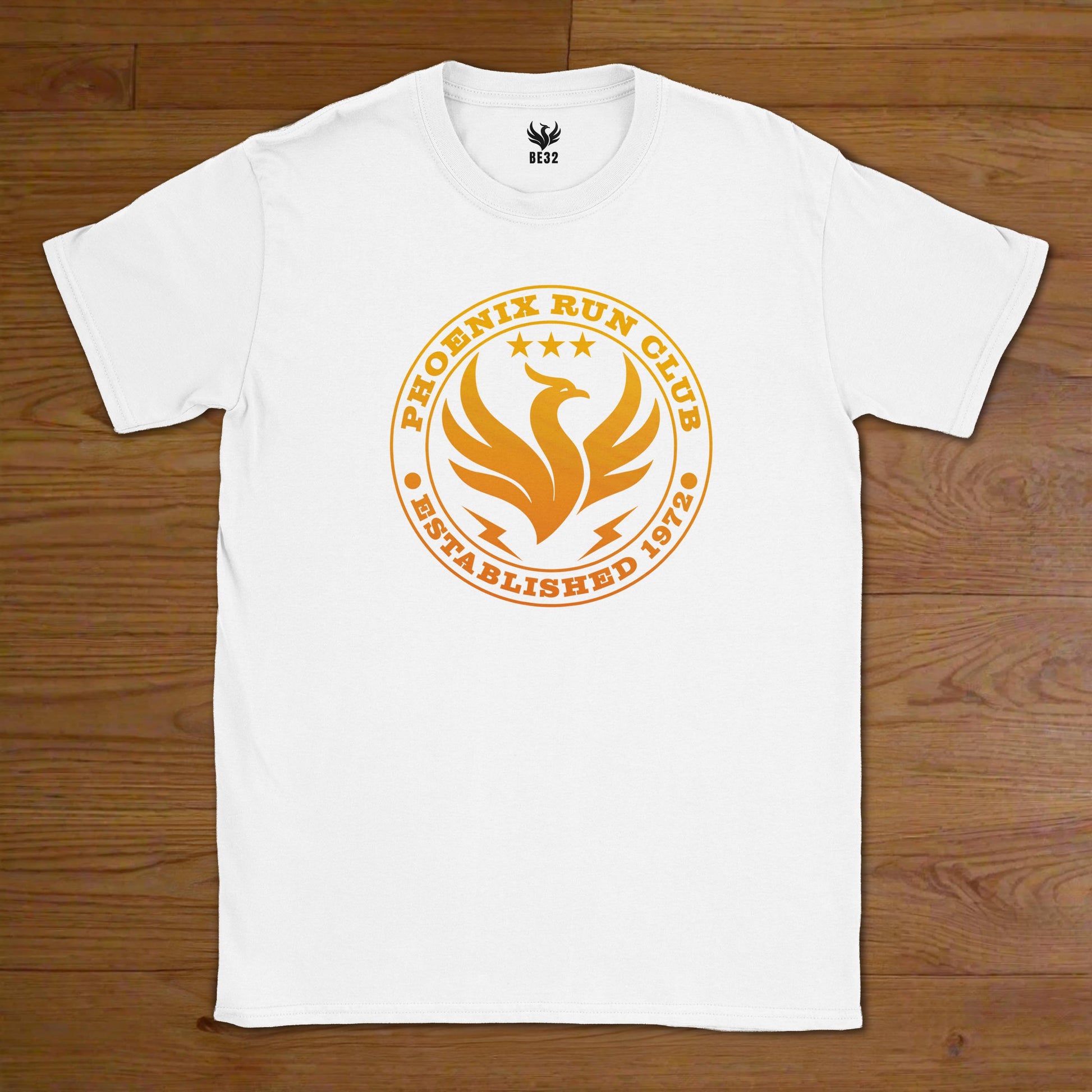 Phoenix run club retro running t-shirt