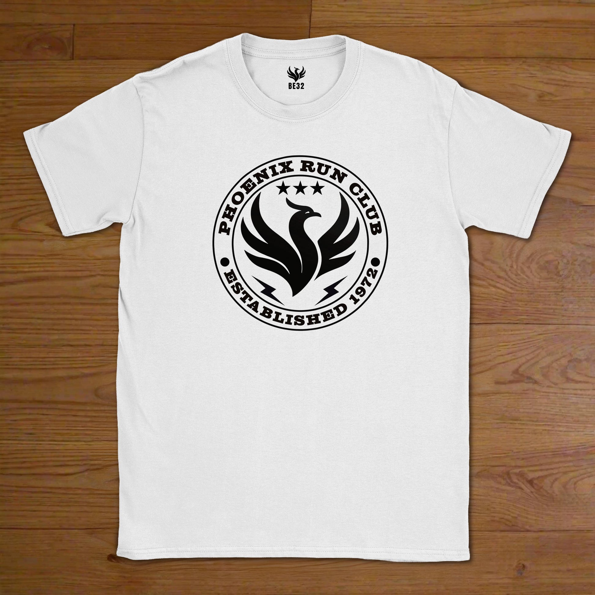 Phoenix run club retro running t-shirt