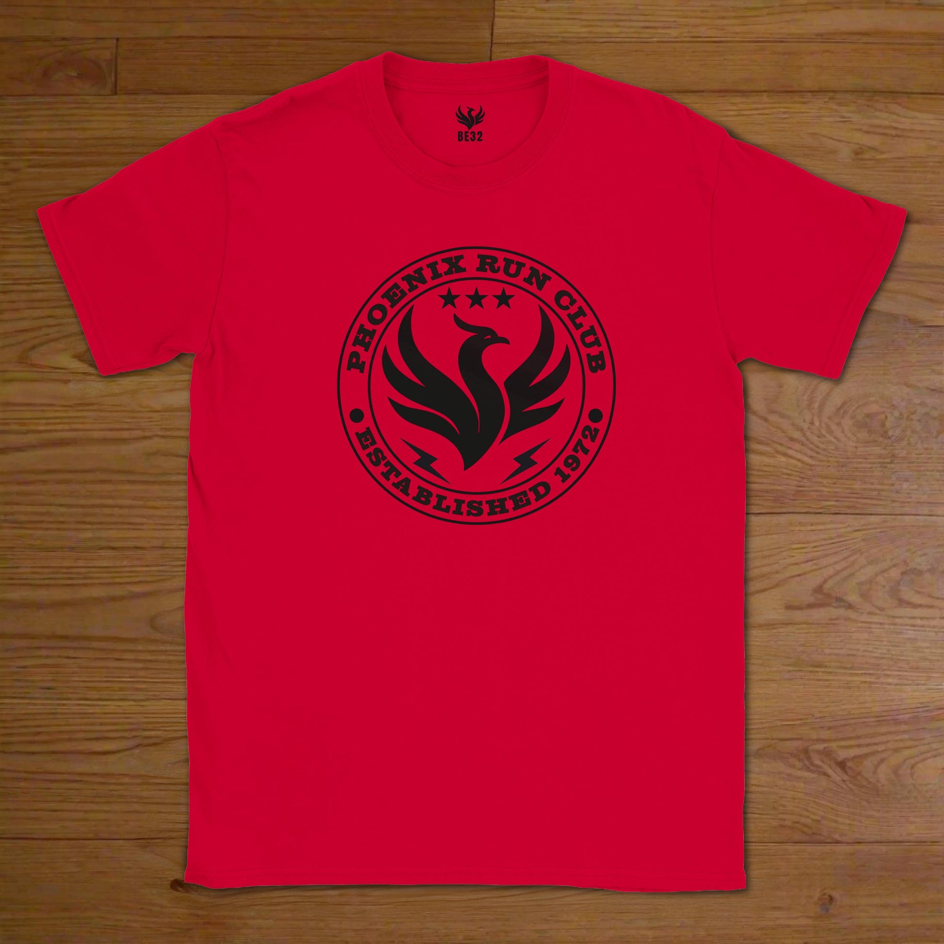 Phoenix run club retro running t-shirt