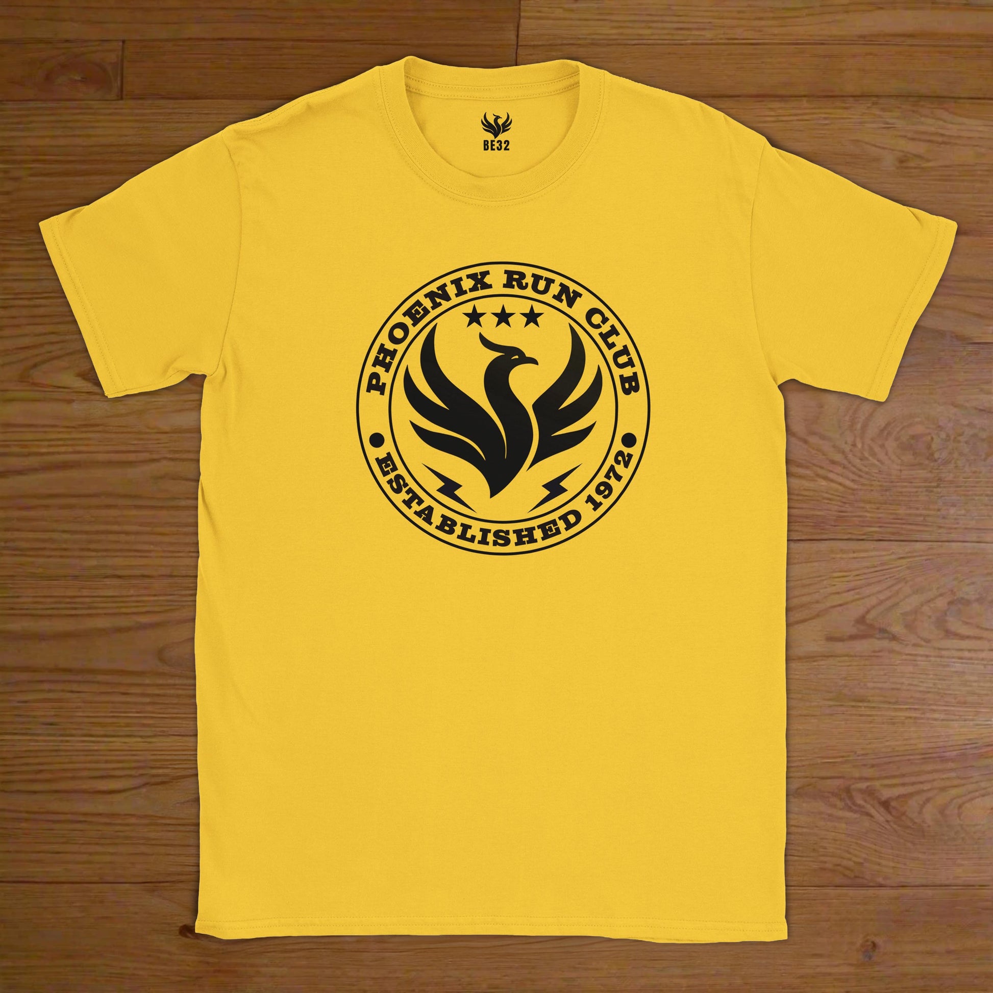 Phoenix run club retro running t-shirt